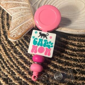 Cat Mom Badge Reel
